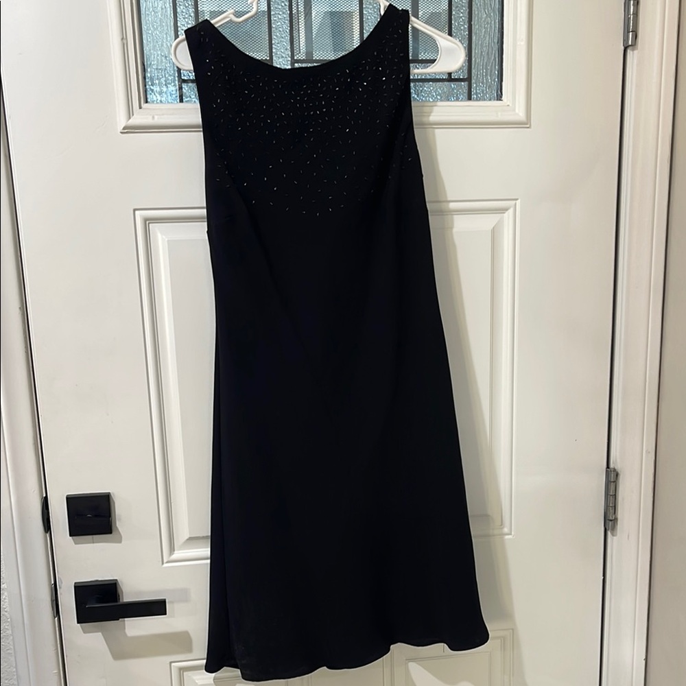 Elegant Black Sleeveless Dress